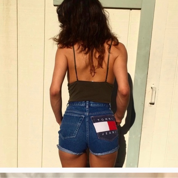 Tommy Hilfiger Pants - Vintage Tommy Hilfiger denim shorts